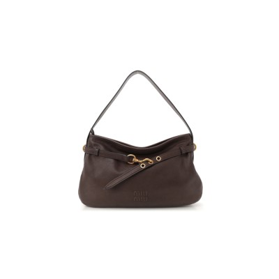 MIU MIU AVENTURE NAPPA LEATHER BAG 5BC182 (33*19*5cm)